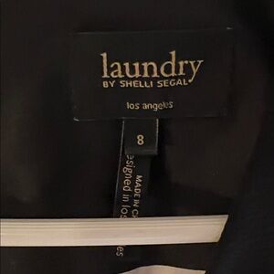 Laundry by Shelli Segal Elegant Black Garment